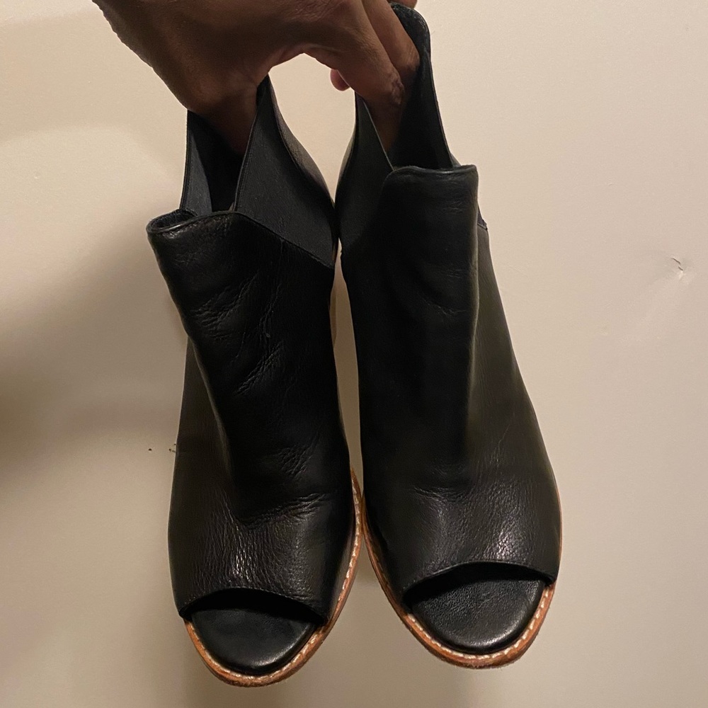 Loeffler Randall Peep Toe Ankle Boots